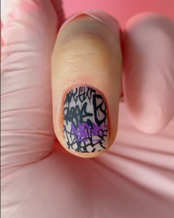 DARK STAMPING POLISH NO. 08 PURPLE, 10 ML