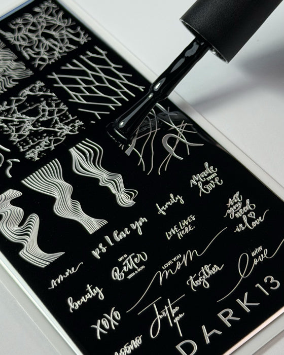 DARK STAMPING PLATE 13, 10 ML