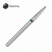 NISIMA CARBIDE DRILL BIT SLIM ROUNDED CONE 2.3 MM (GREEN COARSE GRIT) H_708CK