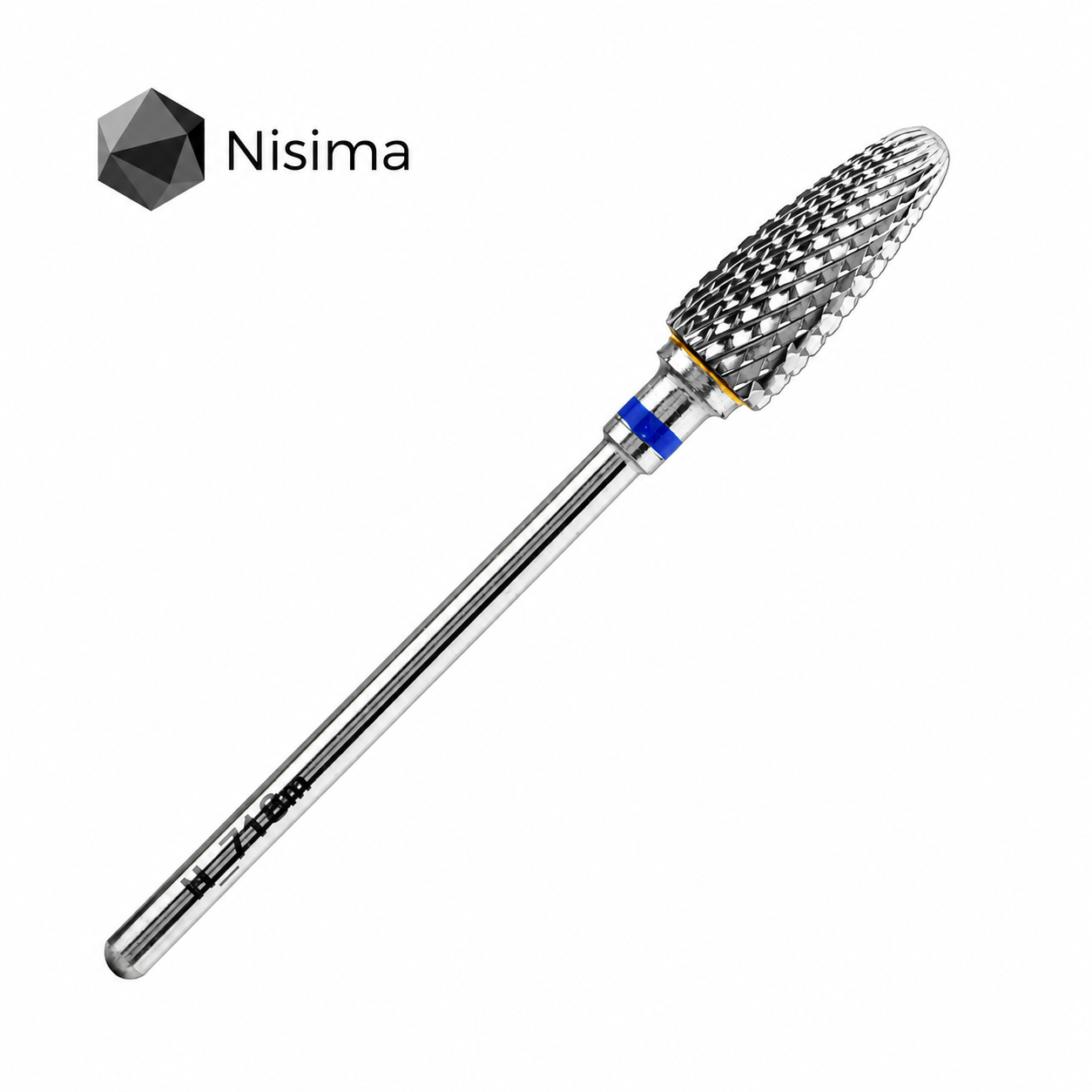 NISIMA CARBIDE DRILL BIT CORN 6.2 MM (BLUE MEDIUM CROSS-CUT) H_718MK
