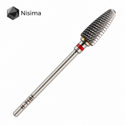 NISIMA CARBIDE DRILL BIT CORN 6.2 MM (RED FINE CROSS-CUT) H_718FK