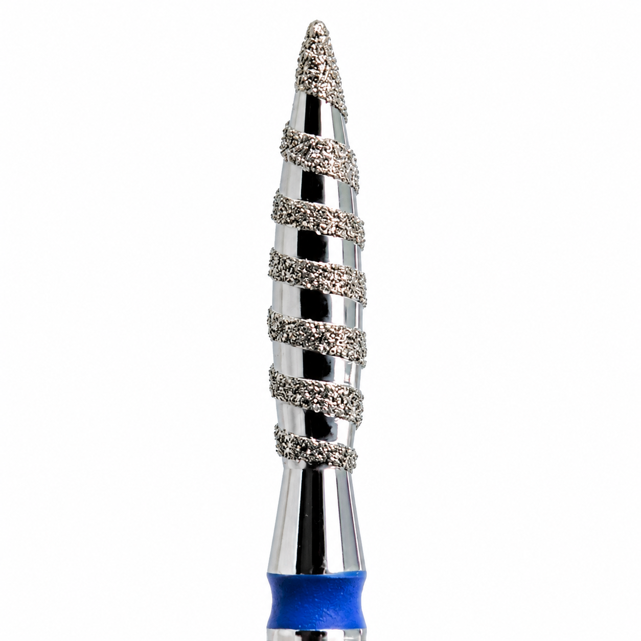 KMIZ DIAMOND DRILL BIT TORNADO FLAME 2.3 MM (BLUE MEDIUM GRIT)