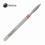 NISIMA DIAMOND DRILL BIT FLAME 2.1 MM (RED FINE GRIT) P862F021