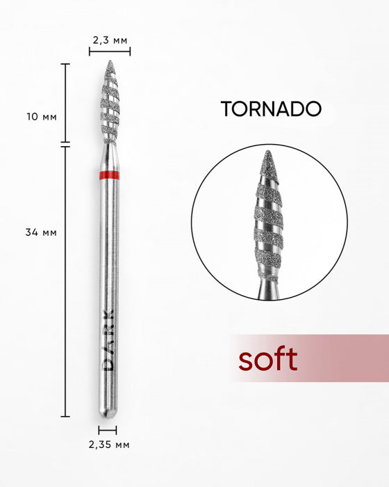 DARK DIAMOND DRILL BIT FLAME TORNADO 2.3 MM