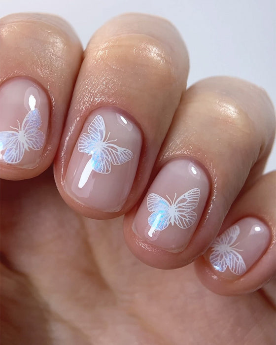 DARK STAMPING POLISH NO. 02 WHITE STICKY, 10 ML