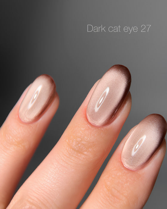 DARK GEL POLISH CAT EYE 27, 10 МL