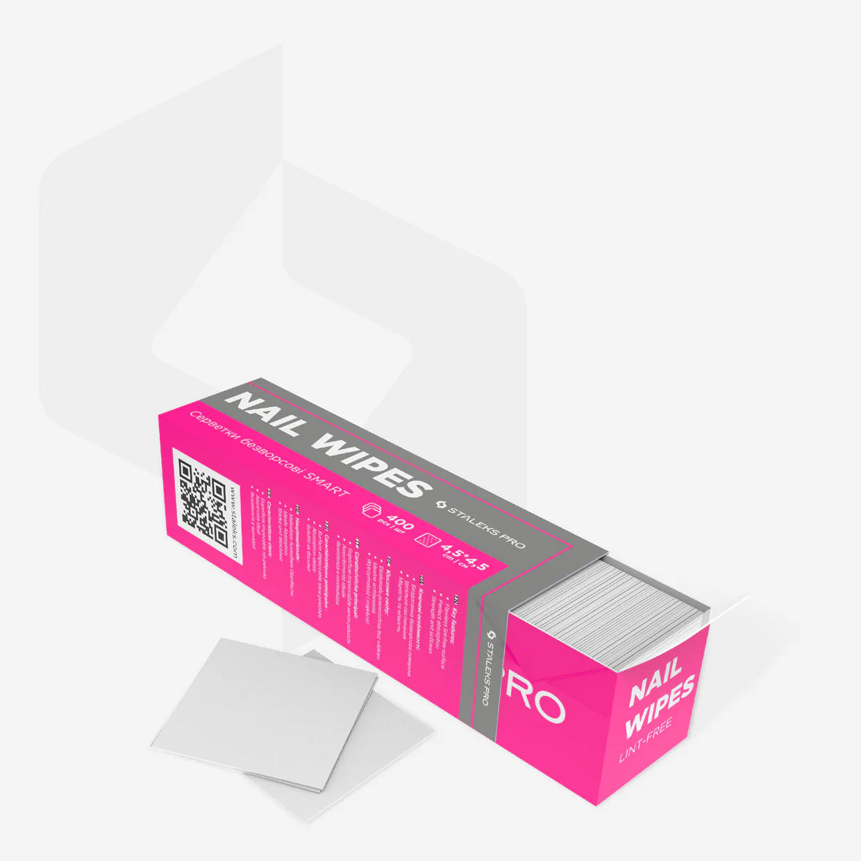 STALEKS SMART LINT-FREE WIPES (400 PCS)