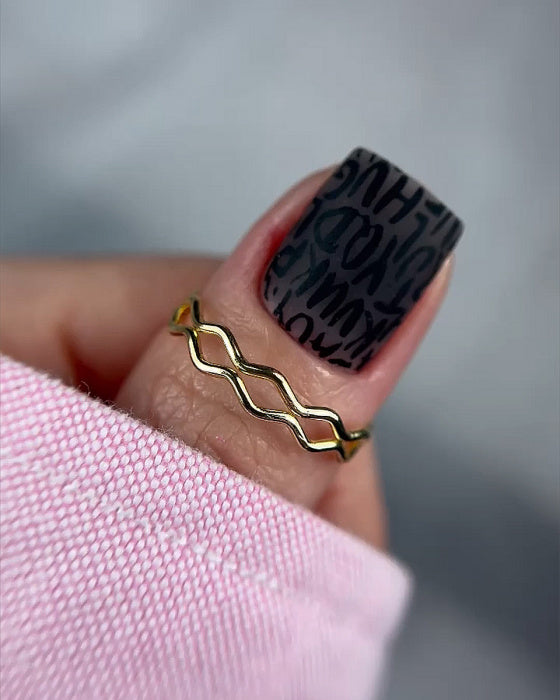 DARK STAMPING POLISH NO. 01 BLACK STICKY, 10 ML