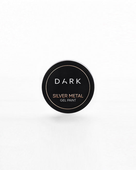 DARK SILVER METAL GEL PAINT, 5 G