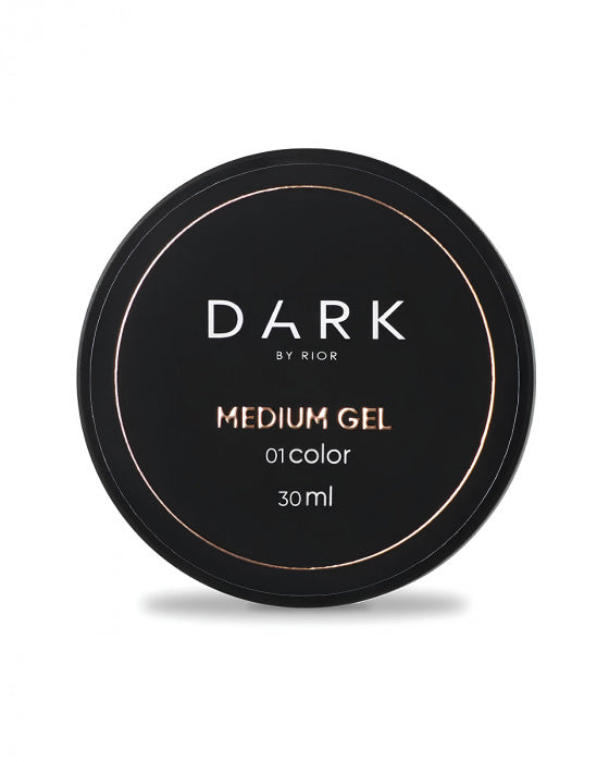 DARK MEDIUM GEL 01, 30 ML (CLEAR)