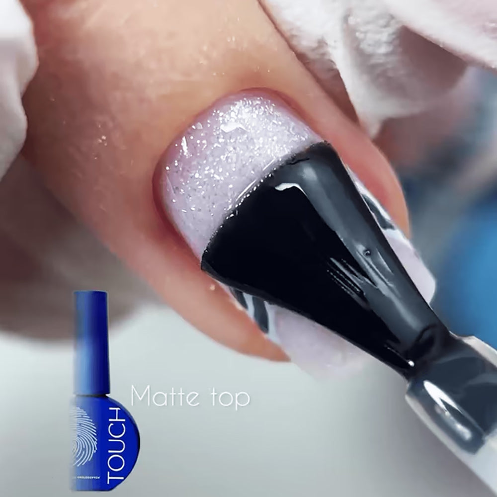 TOUCH Matte No-Wipe Top Coat, 13 ml