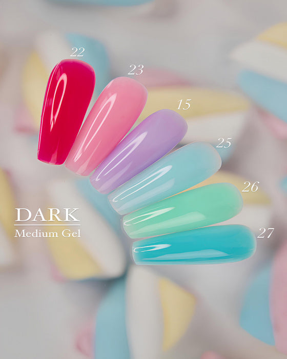 DARK MEDIUM GEL 23, 15 ML(WITHOUT BRUSH)