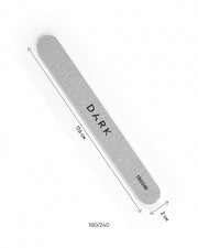 DARK SET OF FILES - OVAL ON FOAM GRAY, 25 PCS (180/240 GRIT)