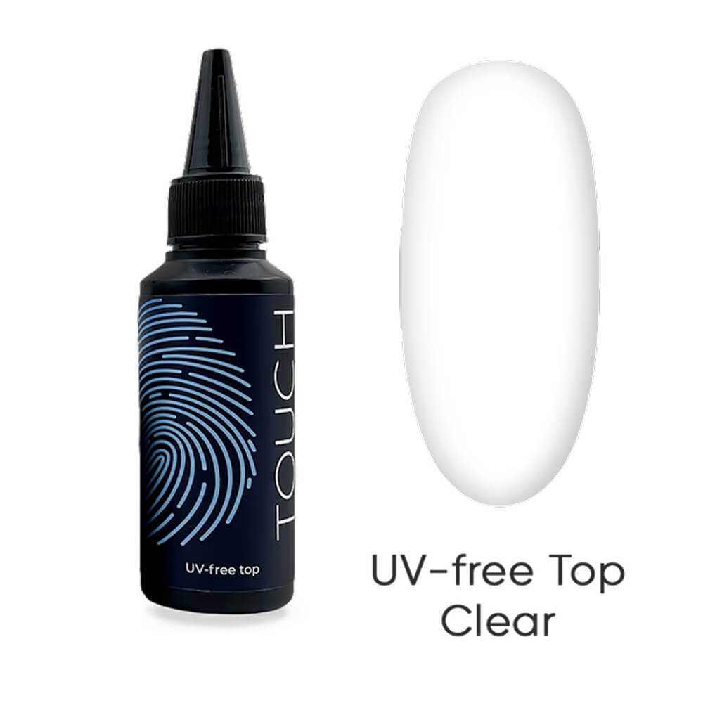 TOUCH Top Coat Non-UV (no UV filters), 13 ml