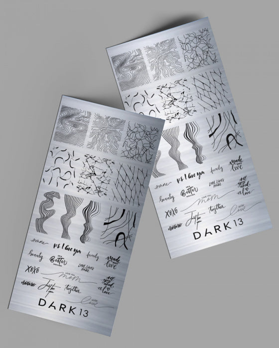 DARK STAMPING PLATE 13, 10 ML